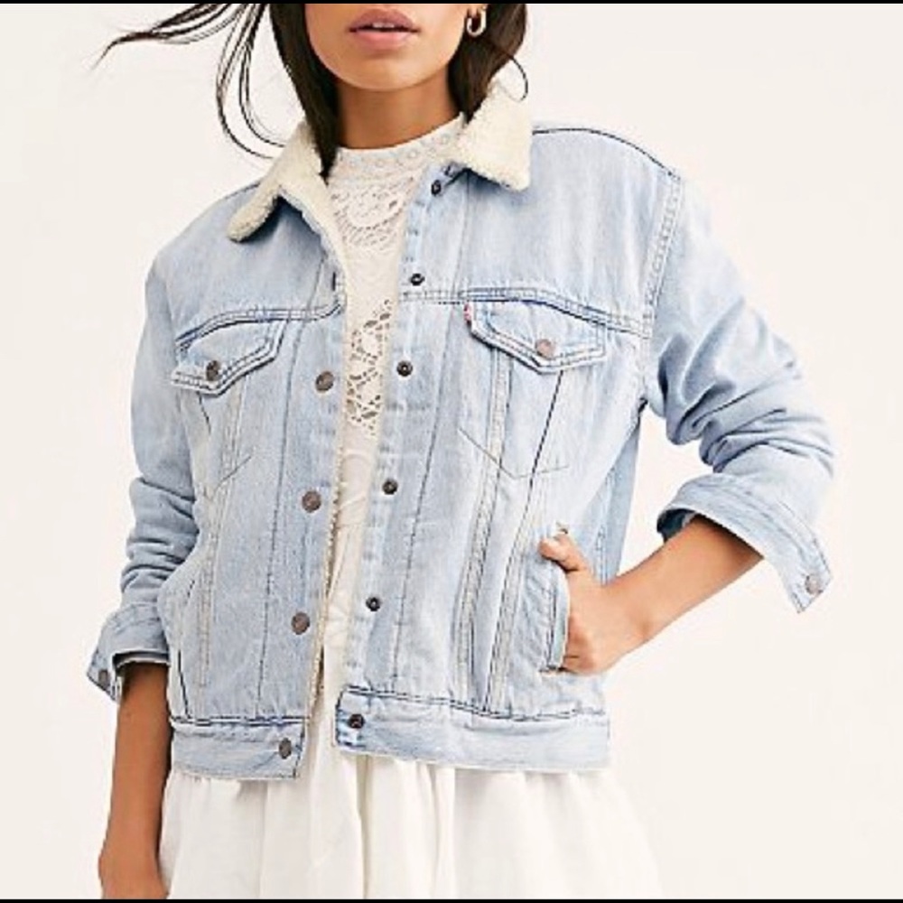 Levi’s Sherpa Original Trucker Jacket NWT